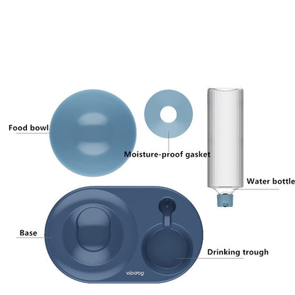 DualServe Pet Feeder & Water Station (Large)