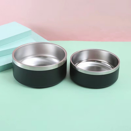 Elevated Steel Dog Bowl