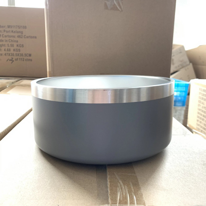 Elevated Steel Dog Bowl
