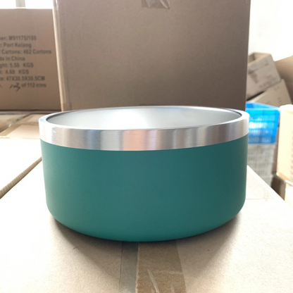 Elevated Steel Dog Bowl