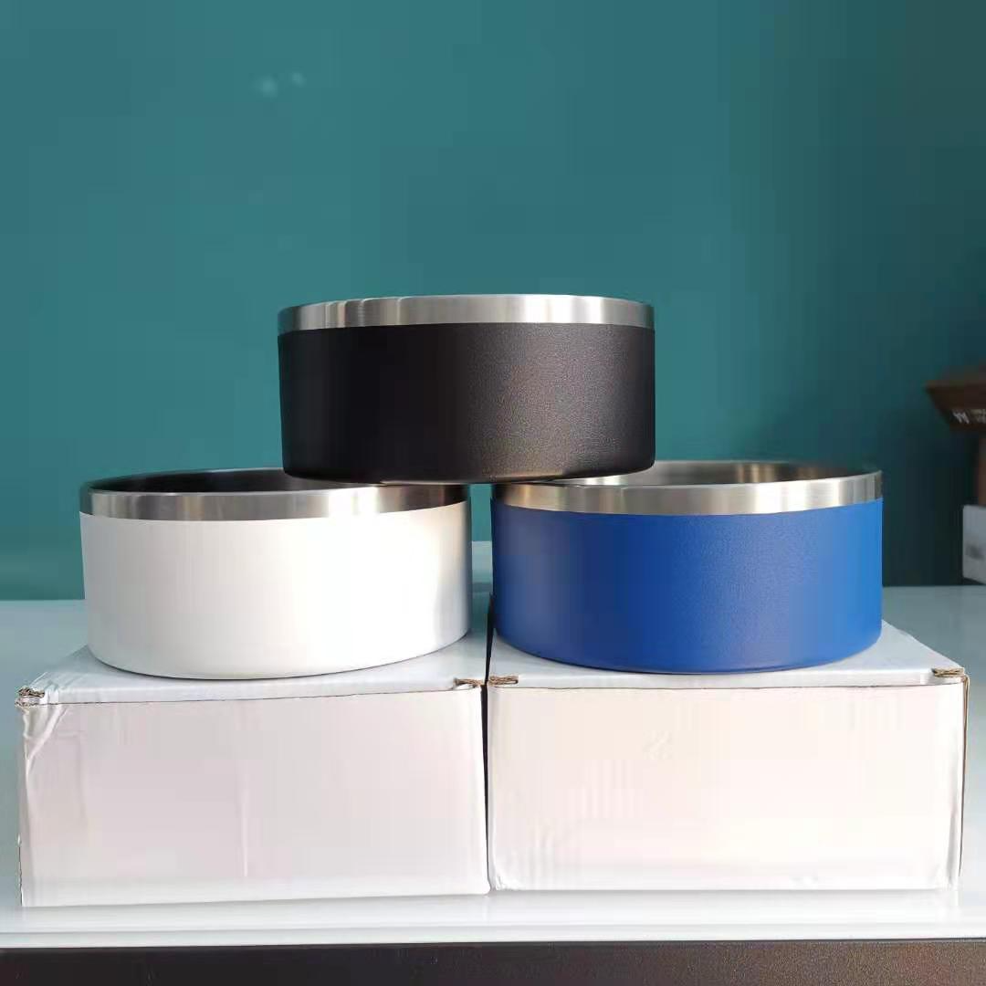 Elevated Steel Dog Bowl