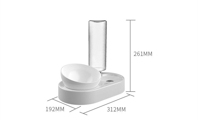 DualServe Pet Feeder & Water Station (Large)