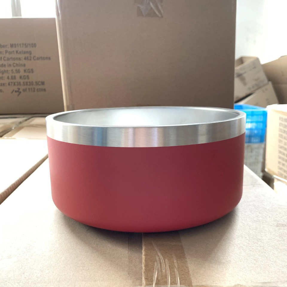 Elevated Steel Dog Bowl